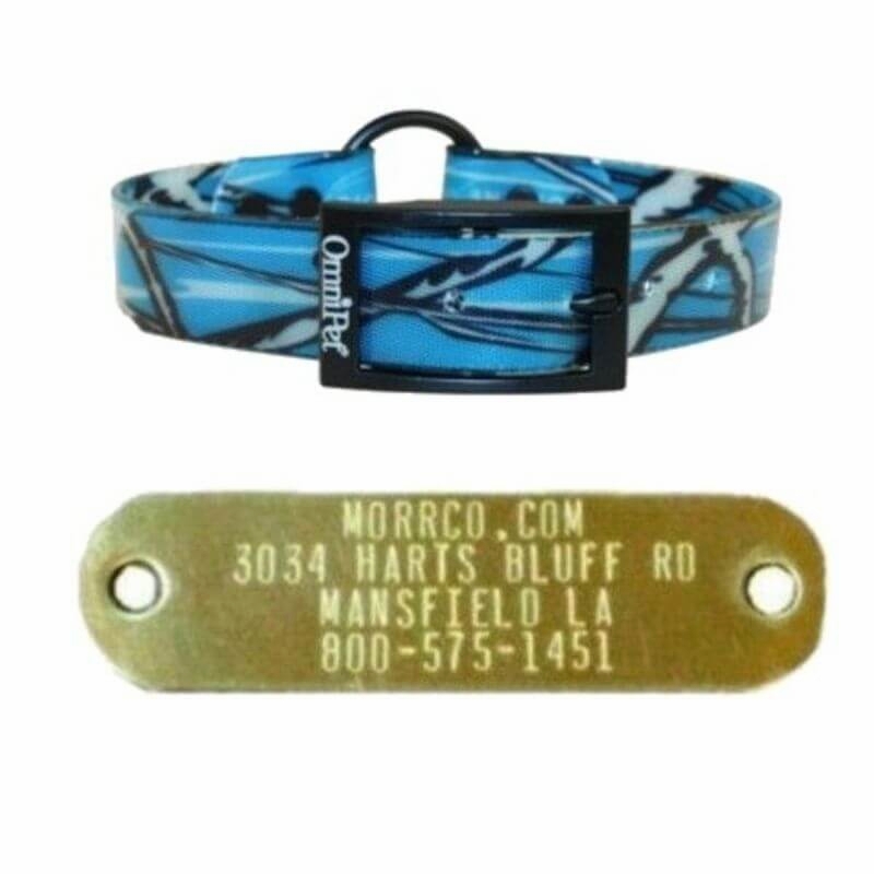 Camo Collars Ring in Center with Name Plate