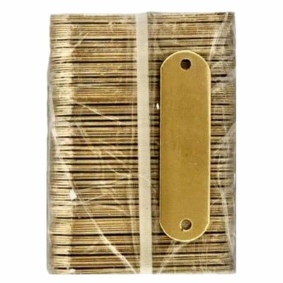 Economy Blank Dog Collar Name Plates