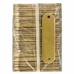 Economy Blank Dog Collar Name Plates