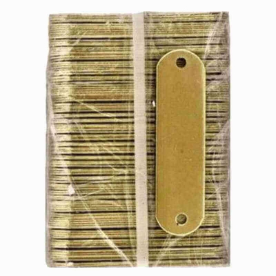 Economy Blank Dog Collar Name Plates