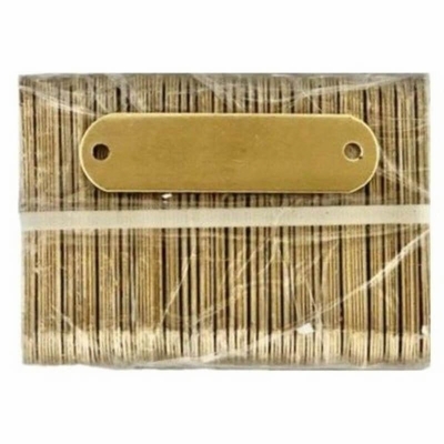 Economy Blank Dog Collar Name Plates