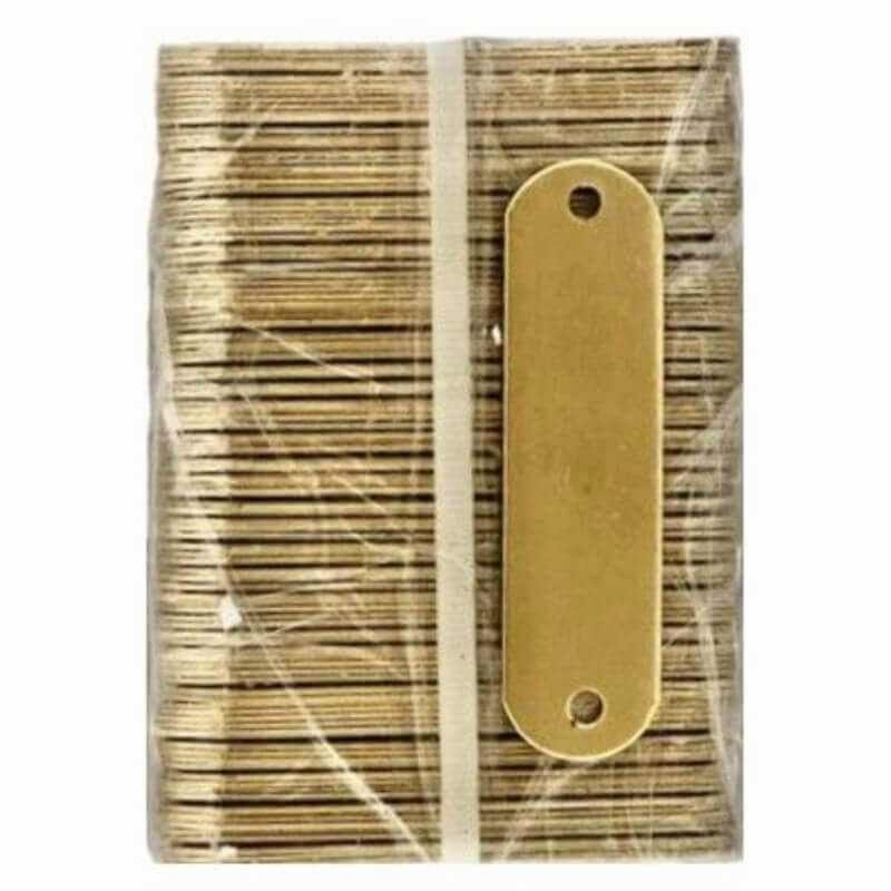 Economy Blank Dog Collar Name Plates