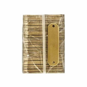 Economy Blank Dog Collar Name Plates