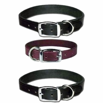 Flat Latigo Leather Collars