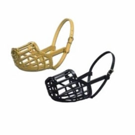 Flexible, Plastic Basket Dog Muzzles
