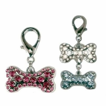 Glittering Bone Pendant