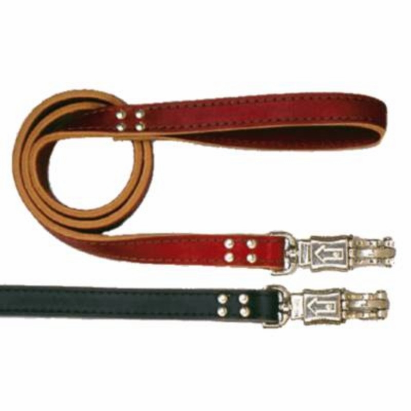 Heavy Duty 1 Inch x 72 Inch Leather Dog Lead