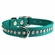 Leather Collars with Rhinestones
