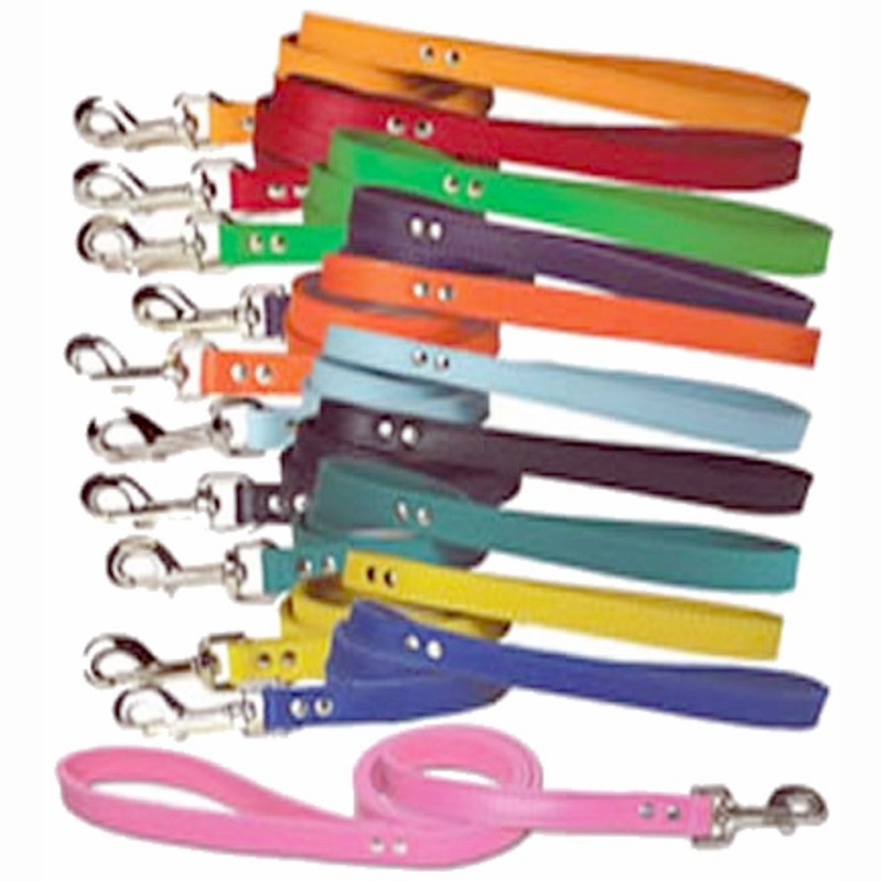 Leather Dog Leash 3/4 x 4 Ft