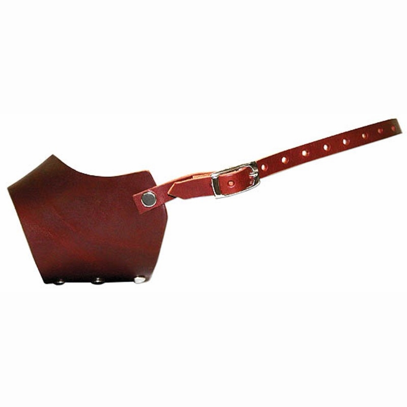 Light Weight Leather Dog Muzzle