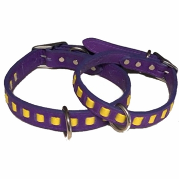 Louisiana Pride Purple and Gold Collar