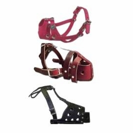 Made in the USA Leather Dog Muzzles