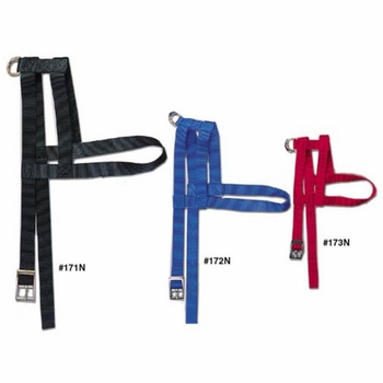 Nylon H Style Dog Harness 1 inch Wide