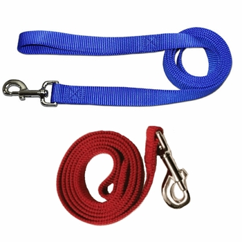One Ply Nylon Dog Leashes