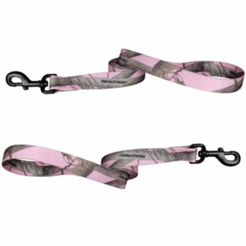 Pink Camo Dog Leads