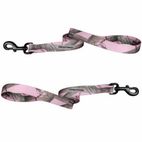 Pink Camo Dog Leads