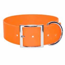  Sunglo 2-inch-wide Orange Dog collar