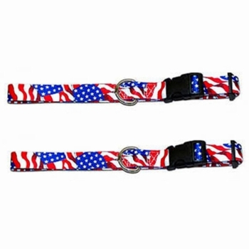 USA Printed Webbing Kwik Klip Collars