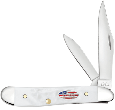 Jigged Rough White Synthetic with Starts & Stripes Shield