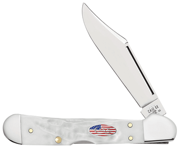 Jigged Rough White Mini Copperlock