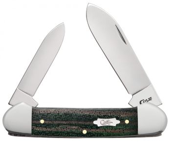 Green Zebra Wood Canoe