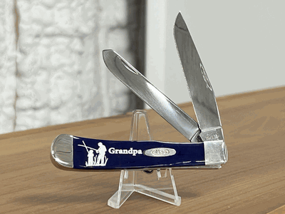 Grandpa Fishing Trapper Blue Corelon