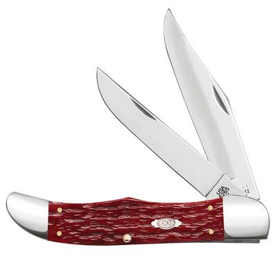 Dark Red CS Folding Hunter