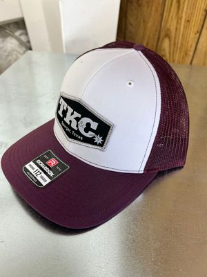 TKC White & Maroon