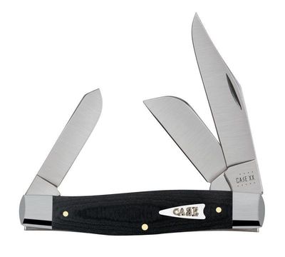 Black Micarta Large Stockman