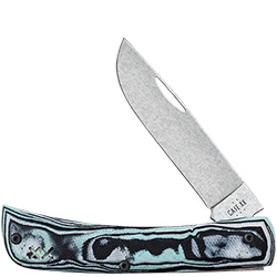 Seafoam Green Burl G-10 Sod Buster Jr
