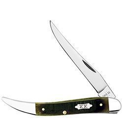 Olive Green Bone Medium Texas Toothpick