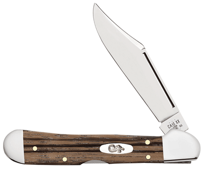 Natural Zebra Wood Mini Copperlock