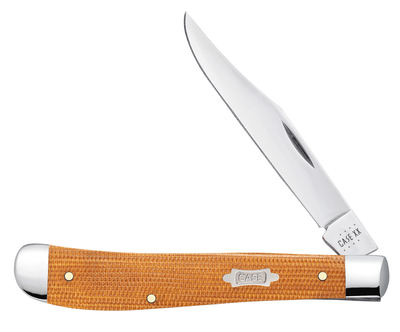 Natural Canvas Micarta Slimline Trapper