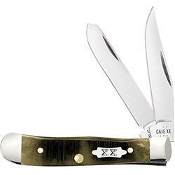 Olive Green Bone Tiny Trapper