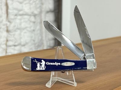 Grandpa Fishing Trapper Blue Corelon