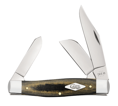 Green & Black Micarta Large Stockman