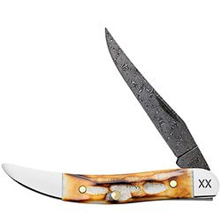 Burnt Natural Bone Small Texas Toothpick