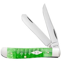 Bright Green Bone Mini Trapper