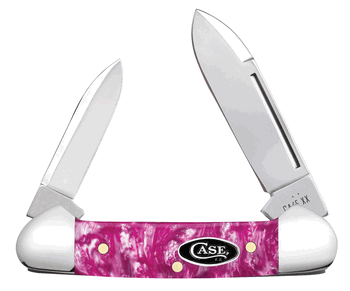 Pink Crackle Kirinite Baby Butterbean