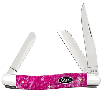 Pink Crackle Kirinite Medium Stockman