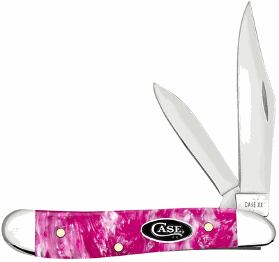 Pink Crackle Kirinite Peanut