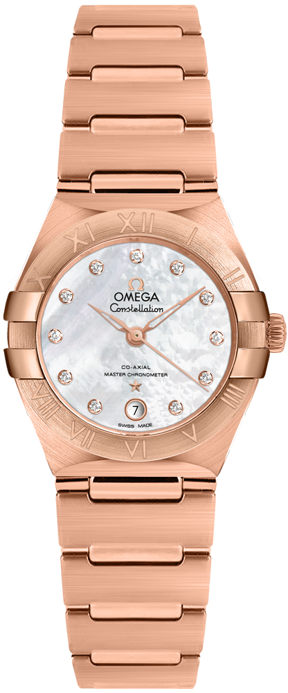 131.50.29.20.55.001 Omega Manhattan Rose Gold Women display picture 1