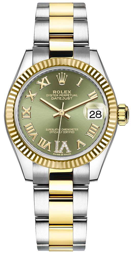 278273-0015 Rolex Datejust 31 Oystersteel and Yellow Gold Womens Watch