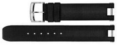 Baume & Mercier Linea 16mm Black Satin OEM Watch Strap MX006VWF