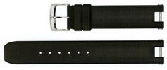 Baume & Mercier Linea 16mm Black Leather Strap MX006VWF