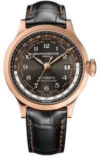Baume & Mercier Capeland Brown Dial Men's Automatic Watch 10136