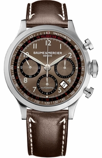 Baume & Mercier Capeland Brown Dial Men's Watch 10002