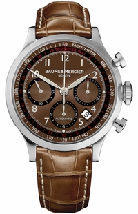 Baume & Mercier Capeland Brown Dial Men's Watch 10083