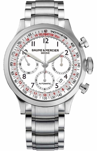 Baume & Mercier Capeland White Dial Men's Watch 10061