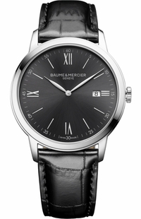Baume & Mercier Classima Black Dial 42mm Men's Watch 10416